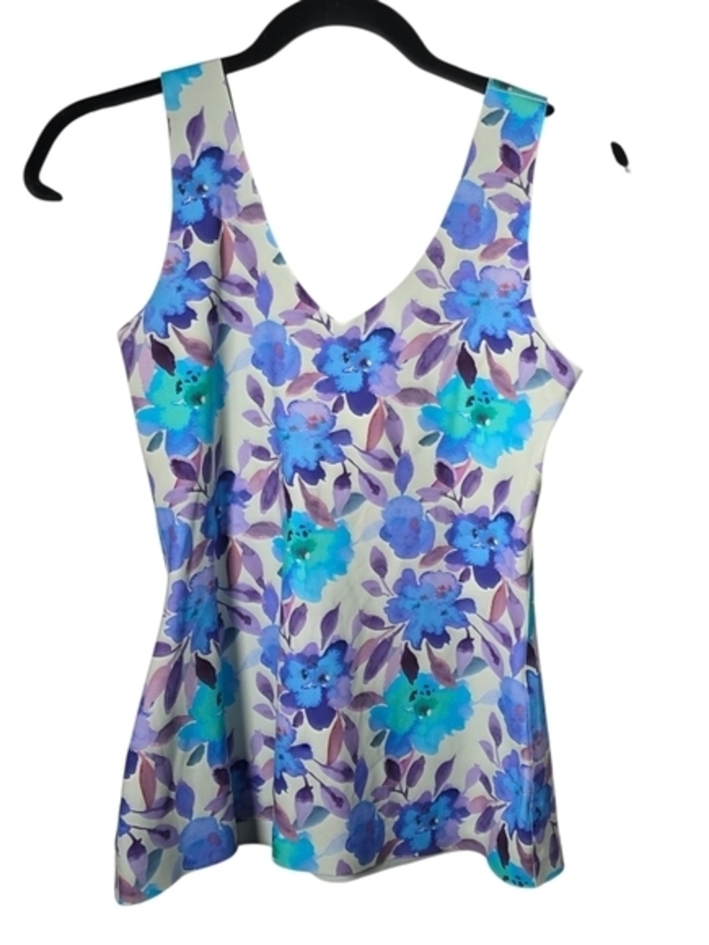 Knix Luxelift Evolution Tank Painted Bloom Built In Bra - Picture 7 of 8
